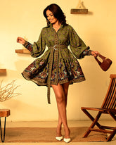 MOROCCAN FRILL DRESS